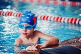 Соревнования по плаванию среди детей